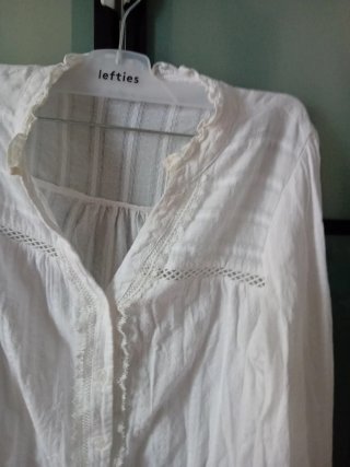 Blusa Lefties Encaje Talla M