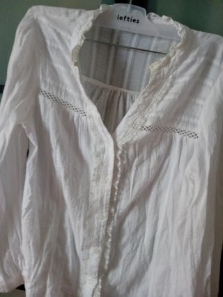 Blusa Lefties Encaje Talla M