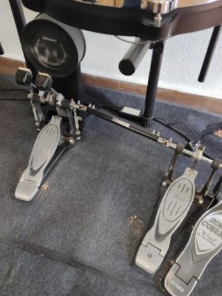 Doble pedal bombo zurdo