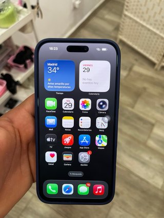 iPhone 17 Pro Max 256GB Azul | 19 ciclos | 100 bat