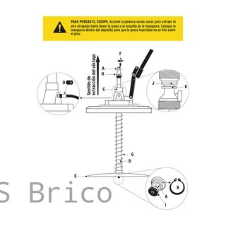 Bomba Inyectora Grasa 10 Kg - Truper