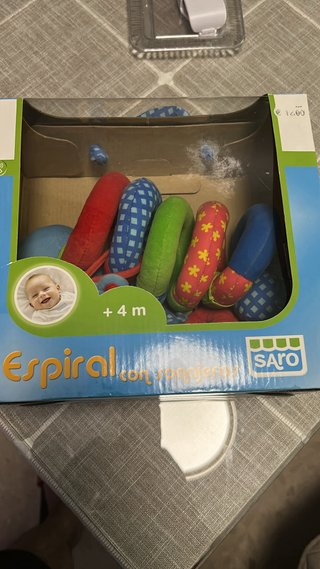 Espiral Sonajero Bebé Saro