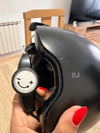 Casco de equitación negro