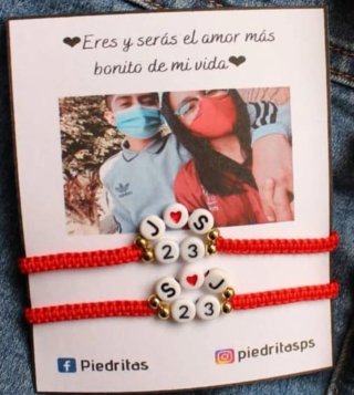 Pulseras Personalizadas para compartir