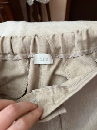 Pantaloni donna taglia L beige