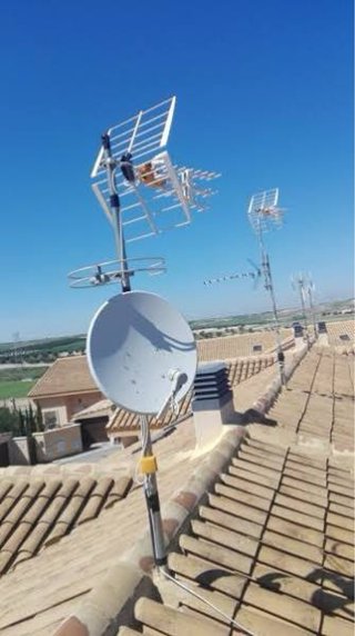 Instalación, orientación de antenas satélites y TV