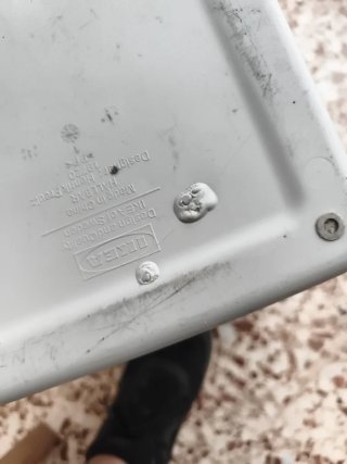 Cubo de basura Ikea gris