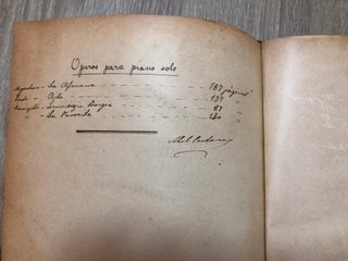 Libro partituras Ricordi 1880 1890