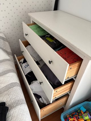 Cómoda Ikea Blanca 3 Cajones