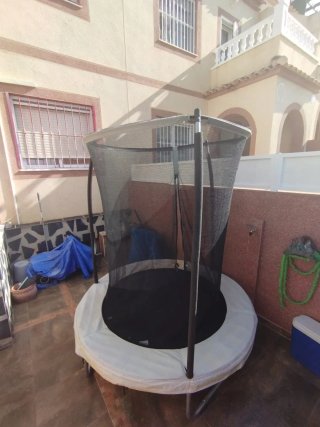Cama elástica circular hasta 4 personas