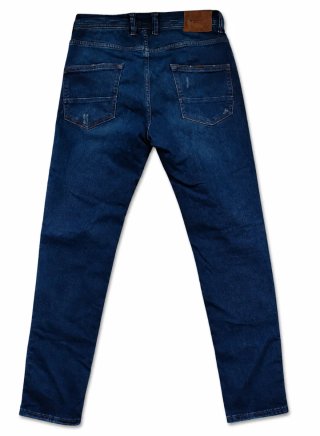 Pantalón Vaquero Hombre Slim Fit Azul Oscuro
