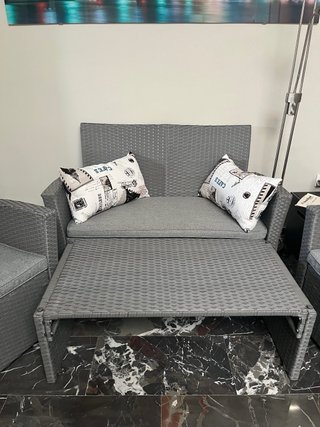 Conjunto Sofá, 2 Sillones y Mesa Exterior( JAEN)