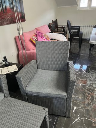 Conjunto Sofá, 2 Sillones y Mesa Exterior( JAEN)