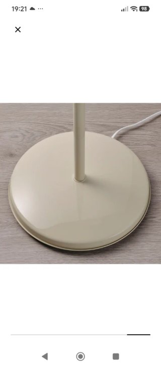 Lámpara de Pie Ikea Rödflik Beige