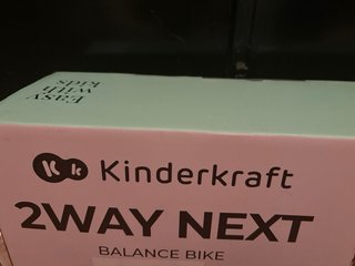 Bicicleta sin pedales Kinderkraft 2WAY NEXT