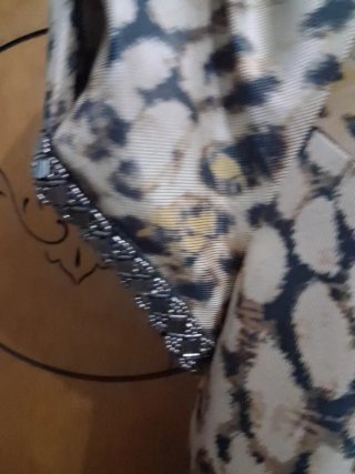 Vestido estampado animal