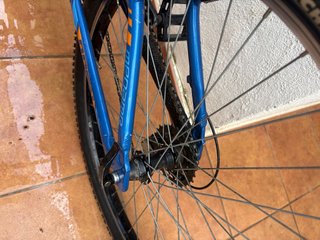 Bicicleta Megamo 26 Blu