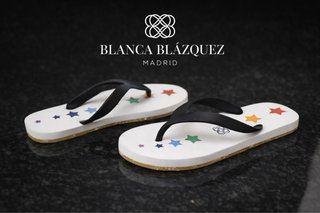 Chanclas BLANCA BLÁZQUEZ Multicolor Estrellas