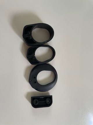 Manillar carbono integrado 405g