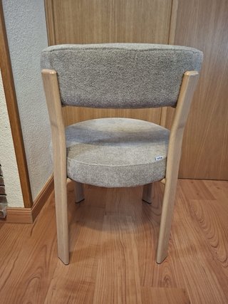 Pack 6 Sillas Comedor Tapizadas Madera