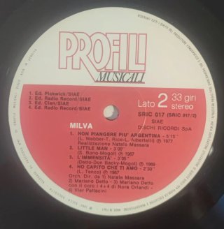 Milva - Vinile Lp 1982 con booklet