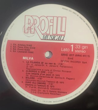 Milva - Vinile Lp 1982 con booklet