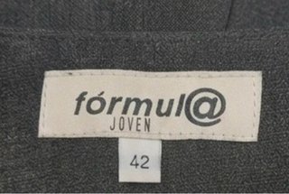 Falda tubo gris Fórmula Joven