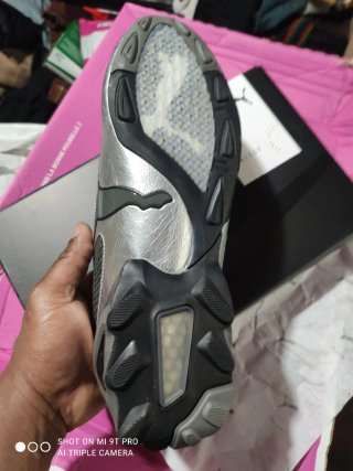 Zapatillas Puma Select Grises y Plateadas