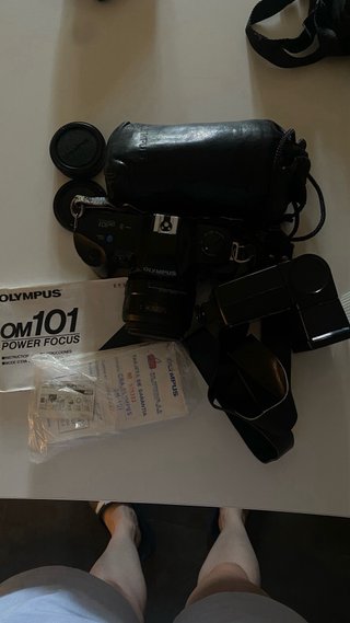 Olympus OM 101 Power Focus Cámara
