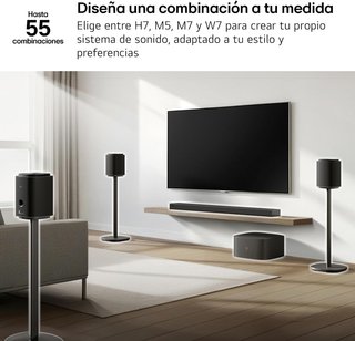 LG Sound Suite Subwoofer Inalámbrico W7 Negro