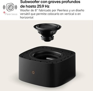 LG Sound Suite Subwoofer Inalámbrico W7 Negro