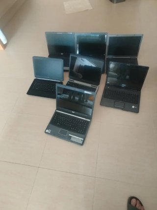 Lote 7 portátiles