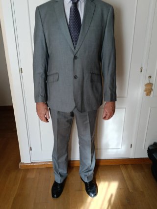 Traje Arlo Gris Caballero