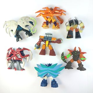 Gormiti Final Evolution 7 Signori lotto completo