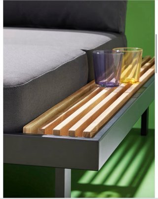 Sofá/chaise longue de exterior