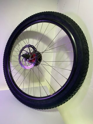 Rueda ALEXRIMS 26 X 2.25 con Freno Disco, Piñones.