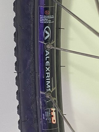 Rueda ALEXRIMS 26 X 2.25 con Freno Disco, Piñones.