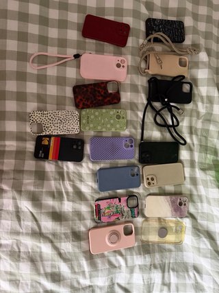 iPhone 13 mini rosa + custodie