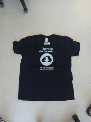 Camiseta There is no cloud XL