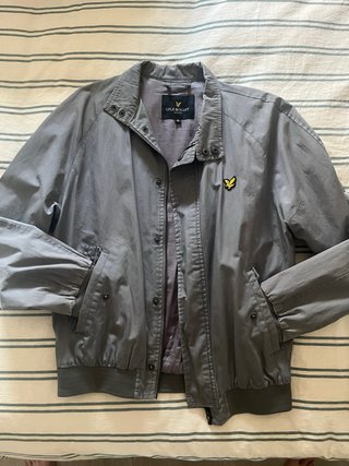 Chaqueta Bomber Lyle & Scott Gris Talla M