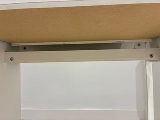 Escritorio blanco 73x50cm con cajón