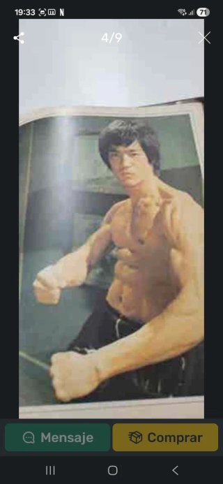 Revista Bruce Lee Fotostory Kung-Fu