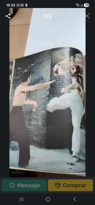 Revista Bruce Lee Fotostory Kung-Fu
