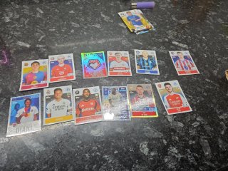Cromos de fútbol Topps Champions League