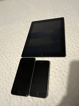 Lote 3 iPhone e iPad Apple