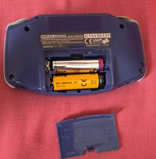 Nintendo Game Boy Advance Blu Marina