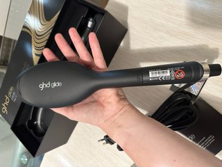 Spazzola lisciante ghd glide nera
