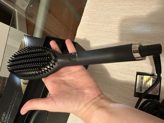 Spazzola lisciante ghd glide nera