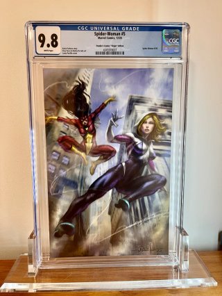 Comic gradeado CGC 9.8 - Spider-Woman #5 (#100)