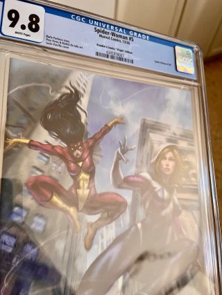 Comic gradeado CGC 9.8 - Spider-Woman #5 (#100)